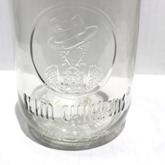 4 New Slim Chickens Mason Jar Glasses 14 oz - Picture 2 of 5